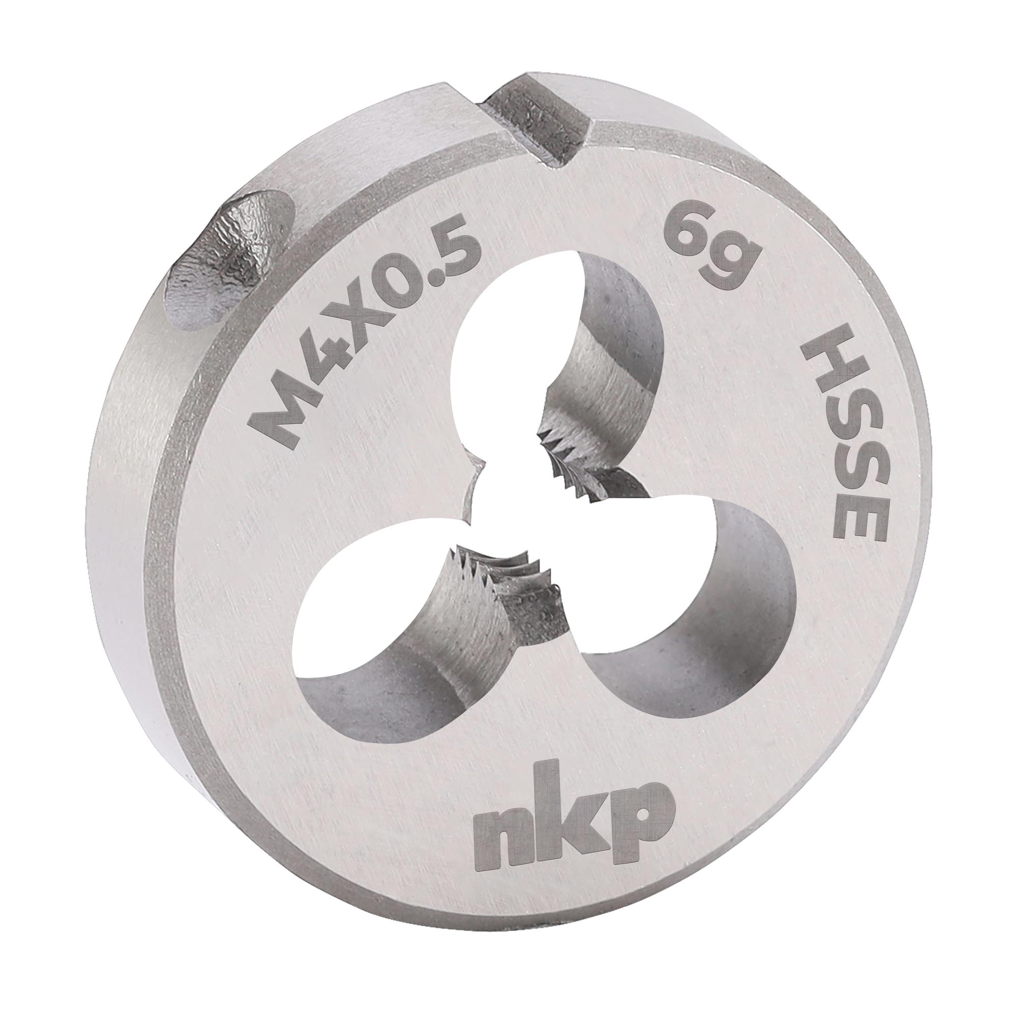 Плашка NKP М4х0,5 DINEN22568 HSSE 6g 20х5мм 290041N