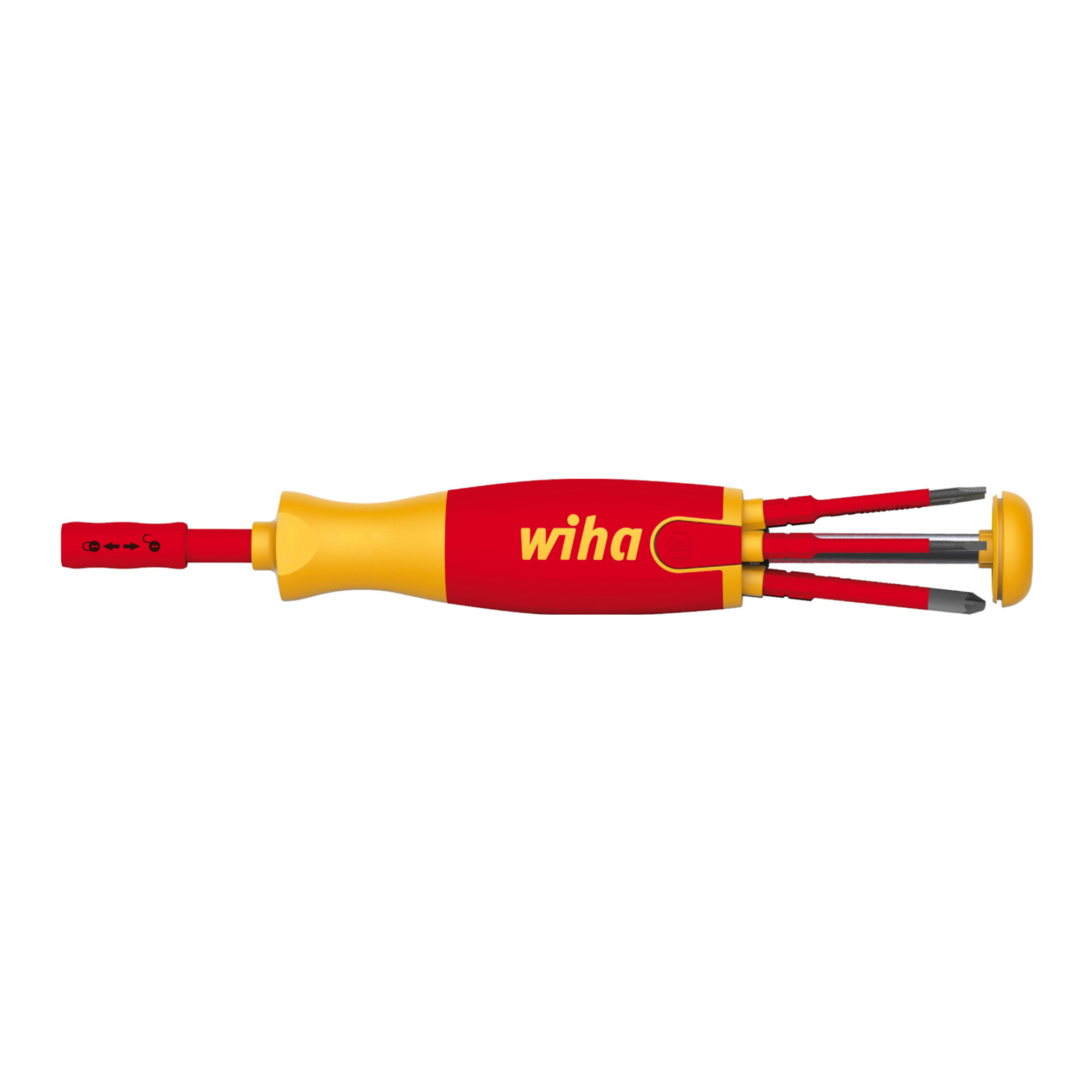 Отвертка диэлектрическая с набором бит LiftUP Electric 6шт Wiha 2831 41235 (SB)