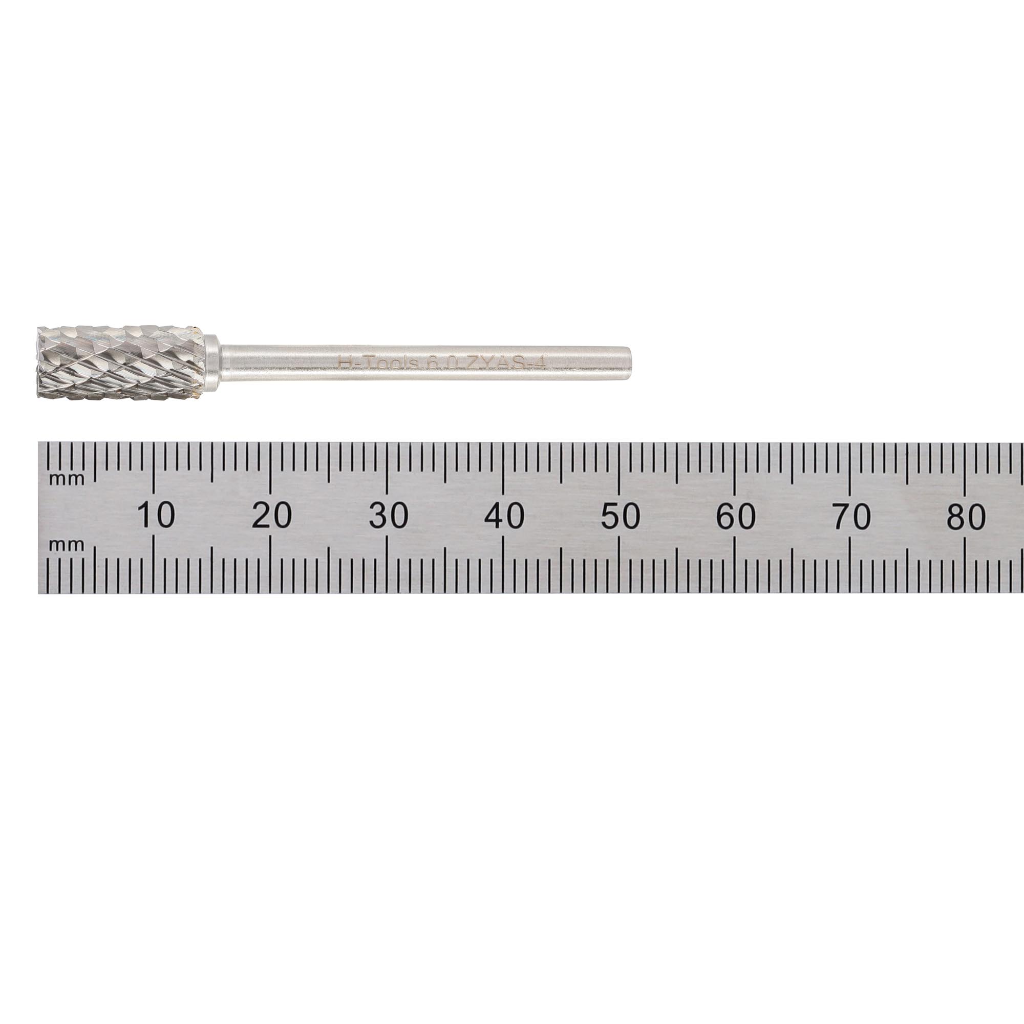 Бор-фреза твердосплавная H-Tools B(ZYAS) 6,0x13x38x3мм HM 116060HT
