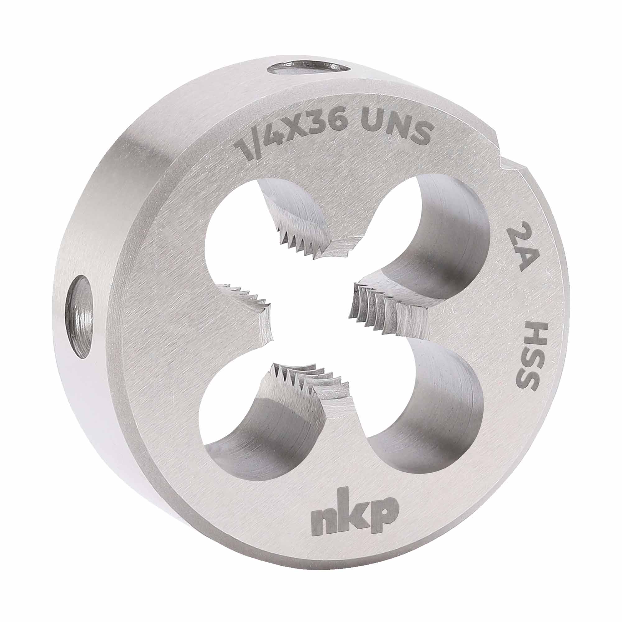 Плашка дюймовая NKP UNS 1/4" -36 HSS DIN22568 20x5мм 2490140UNS36