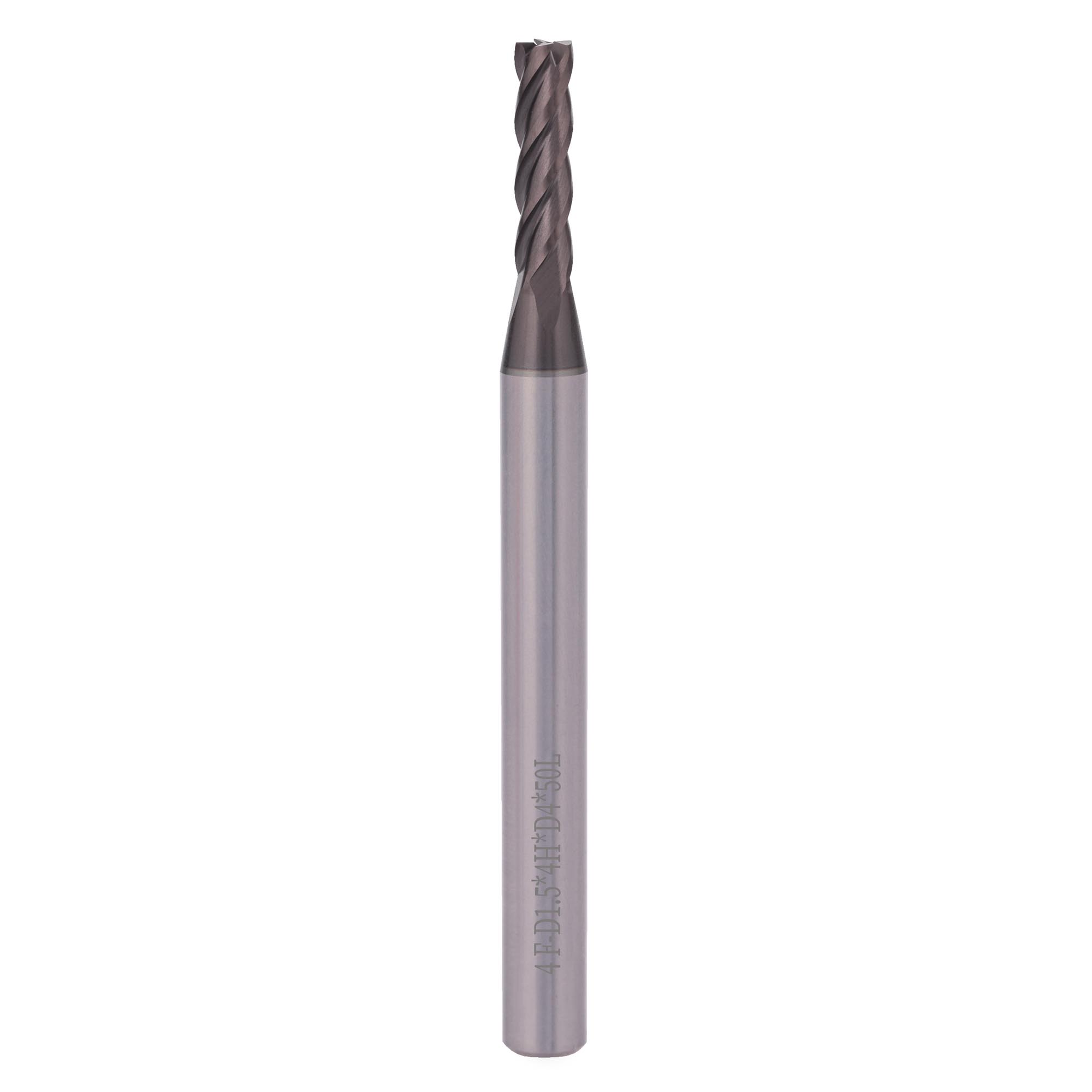 Фреза для нержавеющей стали H-Tools 1,5x50/4мм d04 4z S30 AICrN 6726-015