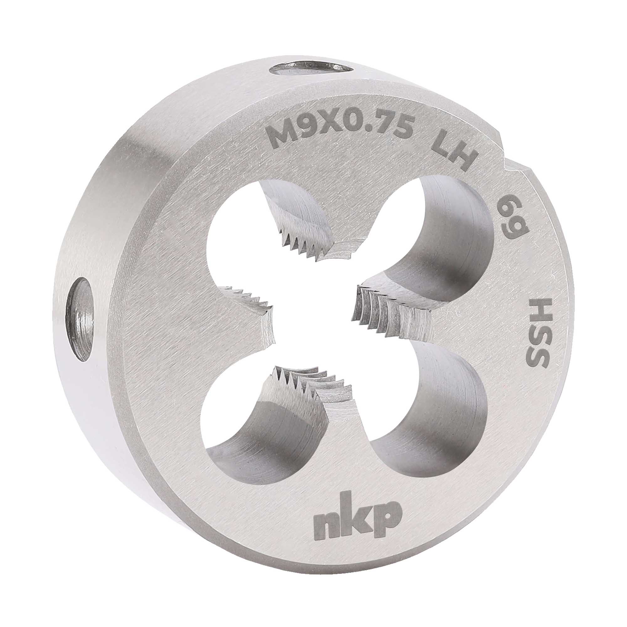 Плашка левая NKP М9х0,75 DINEN22568 HSS 6g 25х9мм 250092N