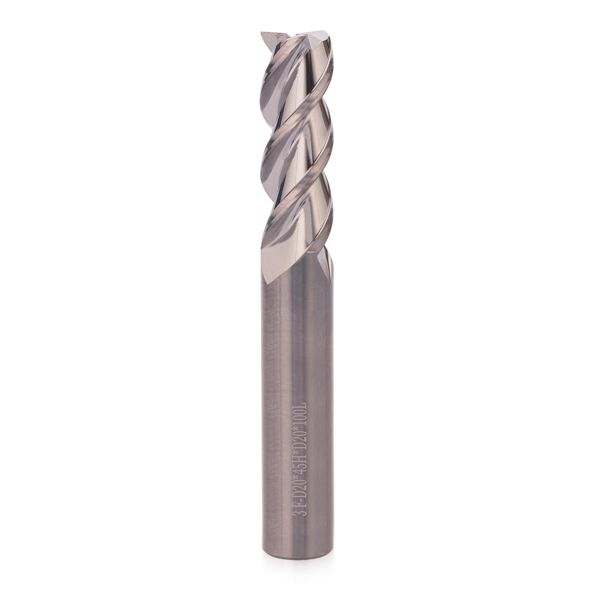 Фреза твердосплавная по алюминию H-Tools 20x100/45мм d20 3z A55 6729-200