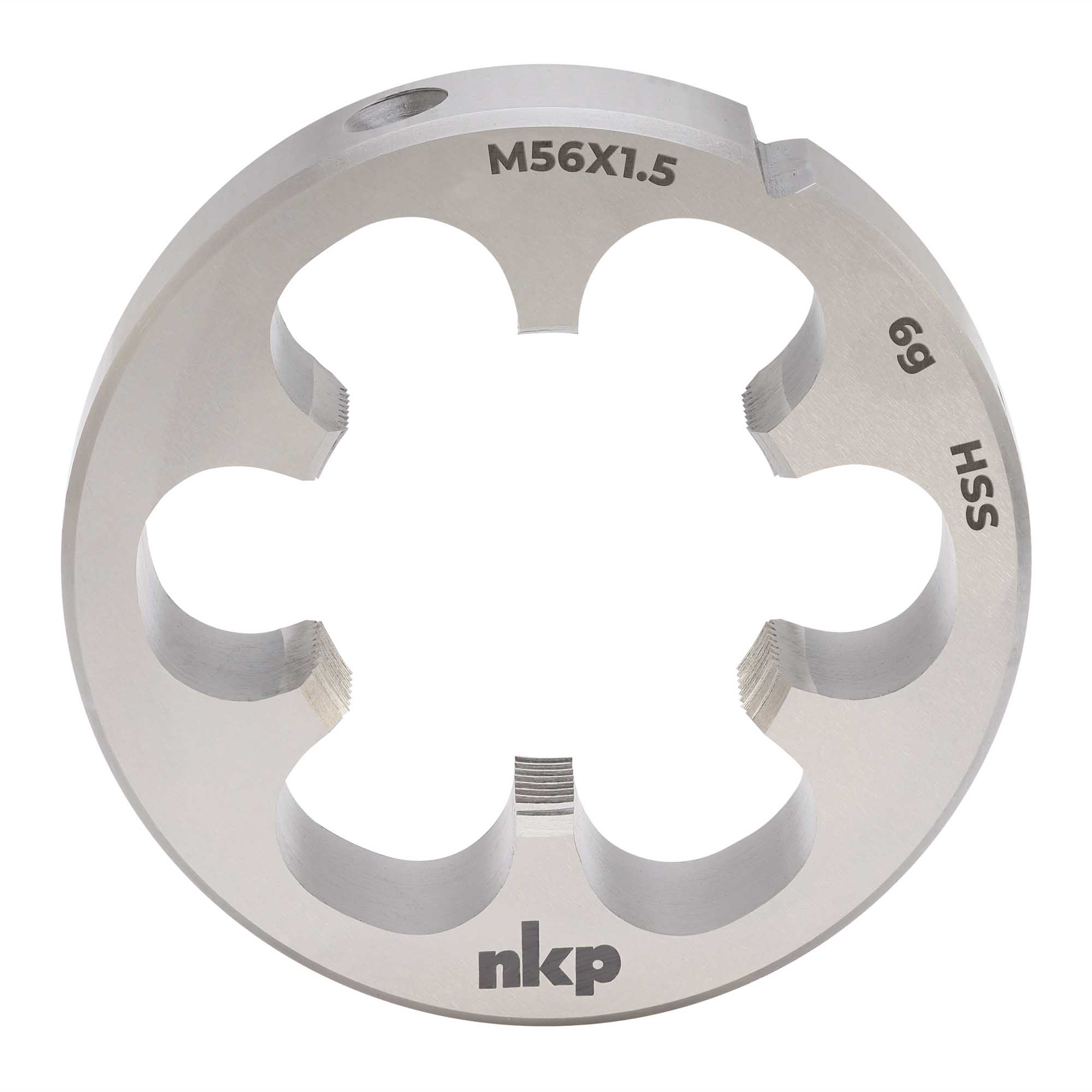 Плашка NKP М56х1,5 DINEN22568 HSS 6g 105х22мм 240561N