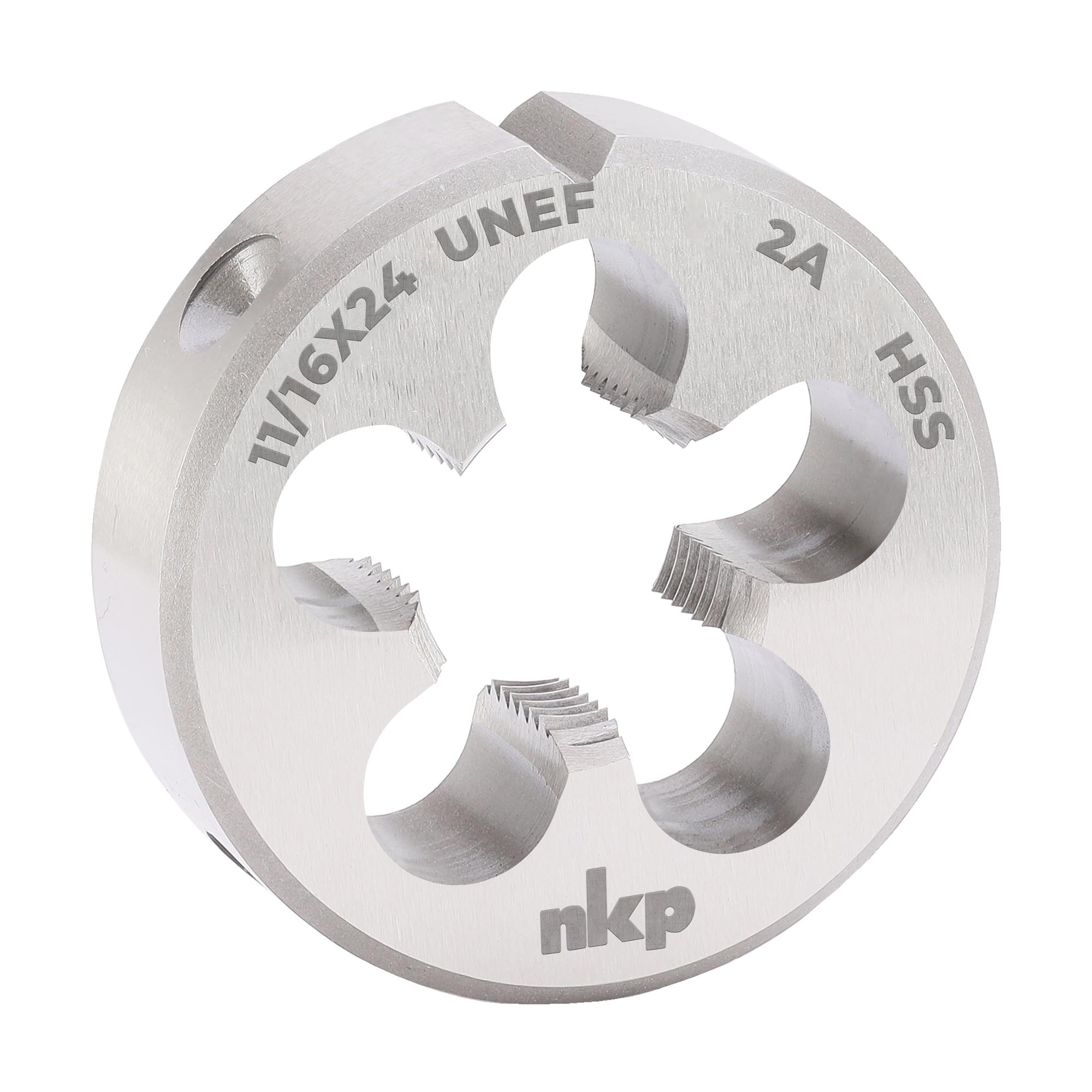 Плашка дюймовая NKP UNEF 11/16"-24 HSS DIN22568 45x14мм 248111N