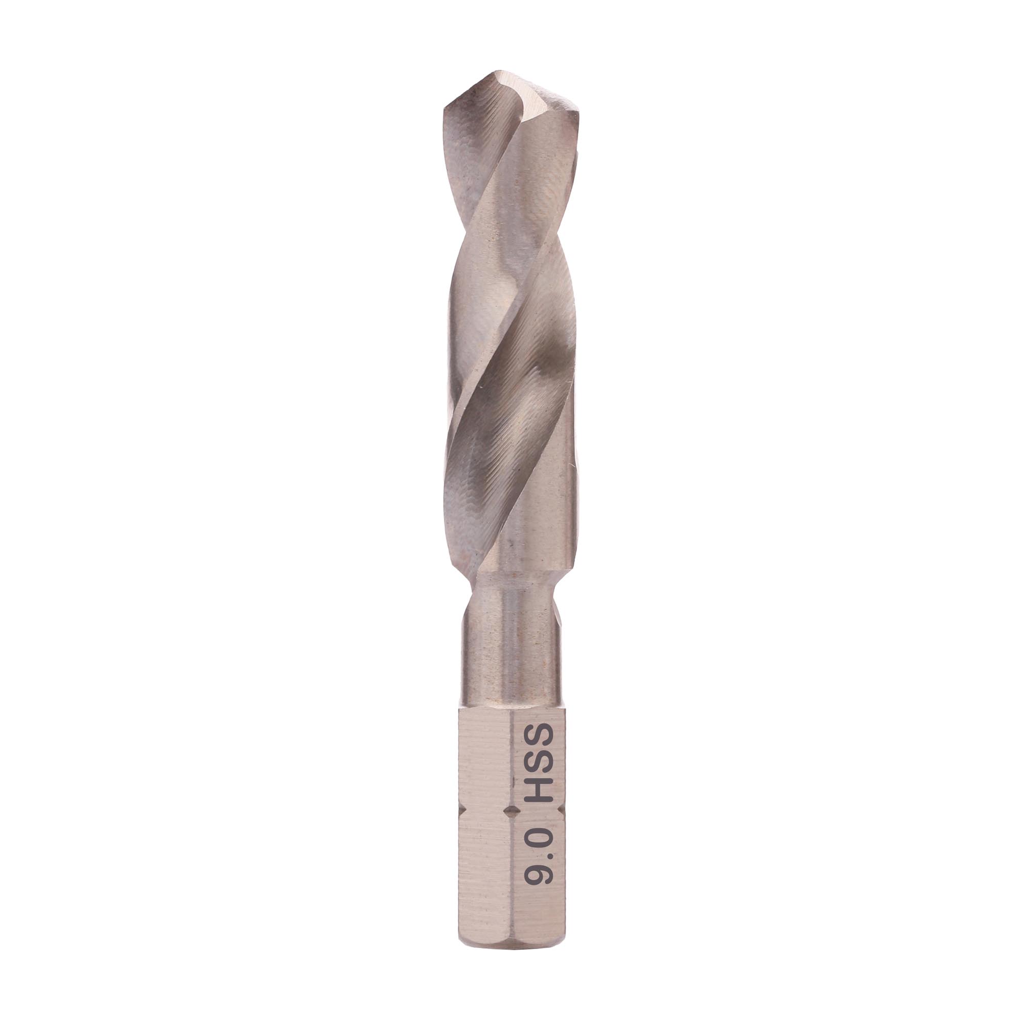 Сверло по металлу Hex-1/4" 9,0x53/33мм h8 3xD HSS-G 118° Volkel 67190