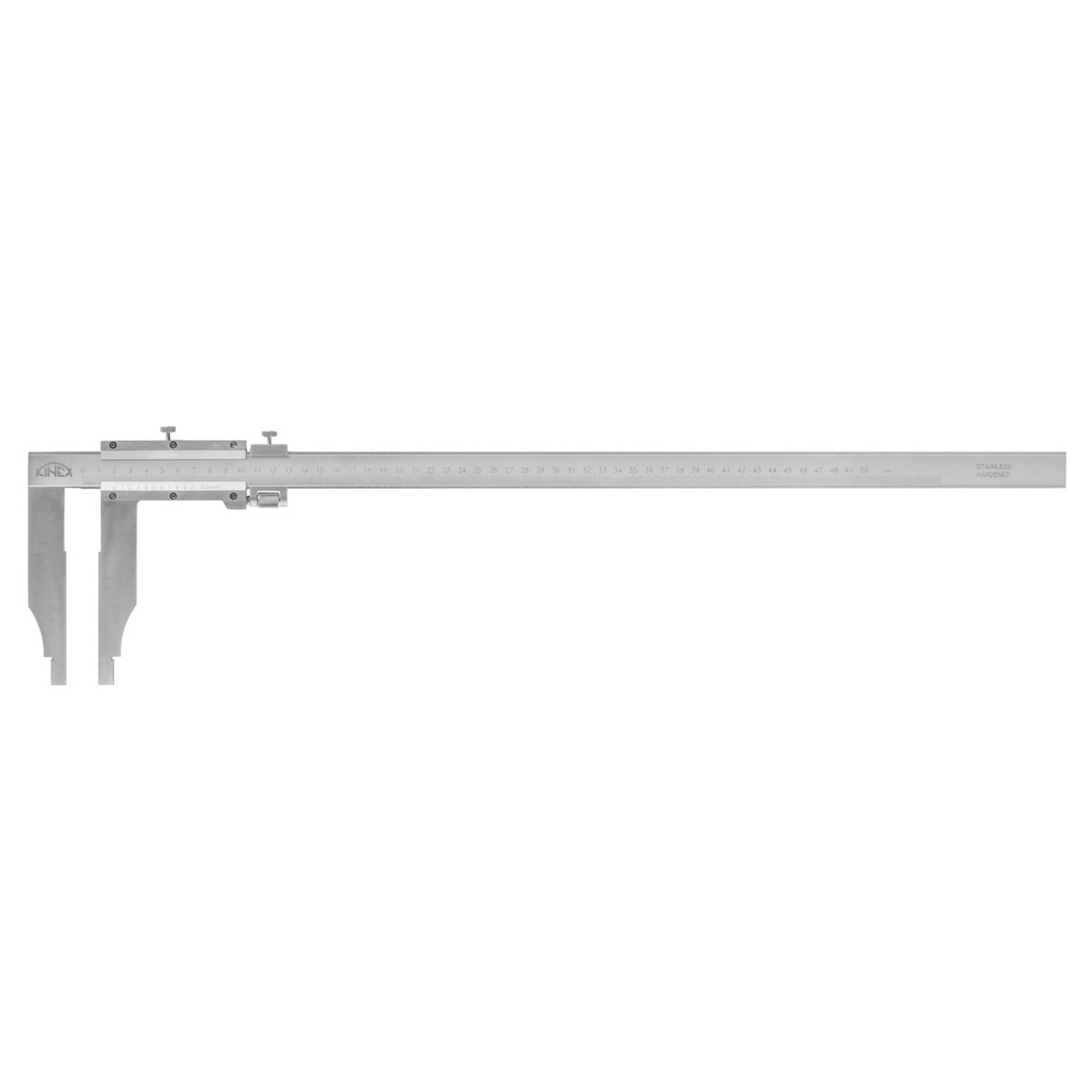 Штангенциркуль Kinex ШЦ-3-500/100мм 0,02мм СSN251231 INOX 6015-02-100