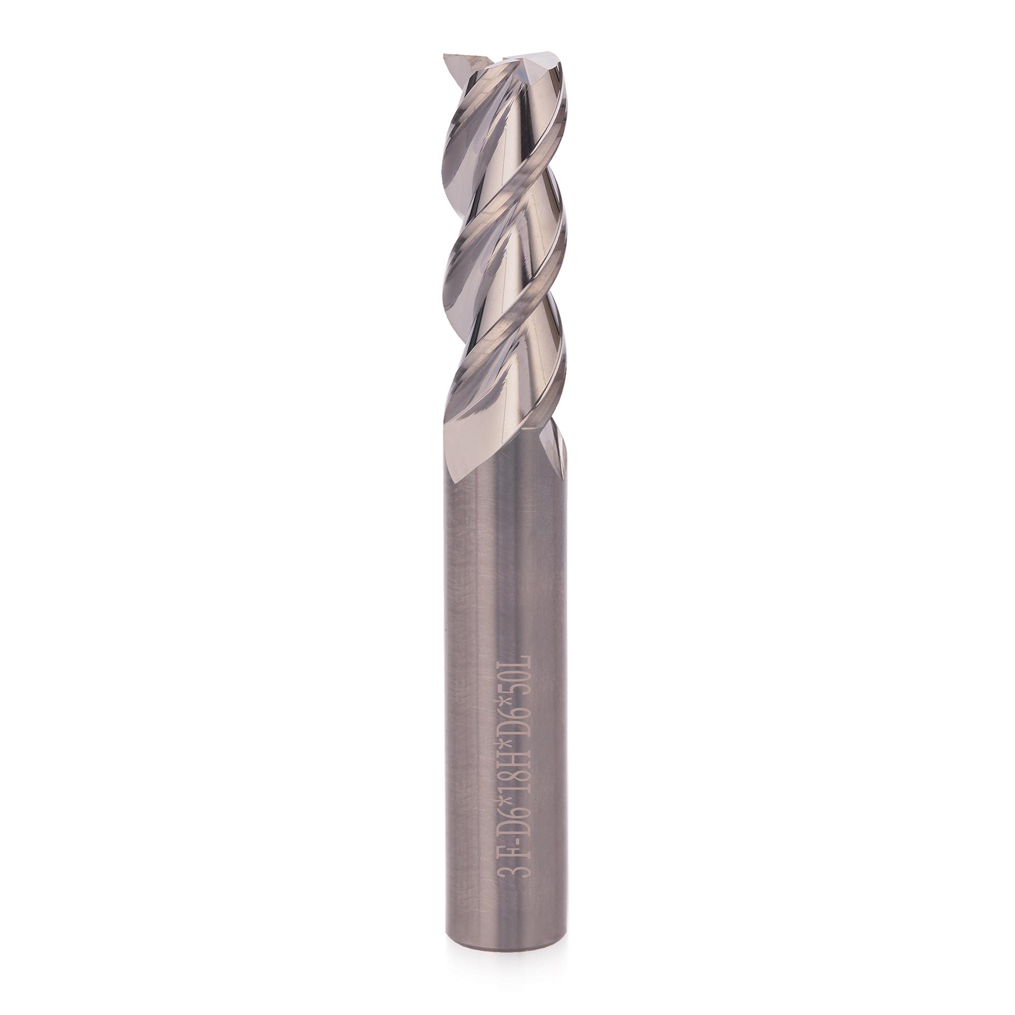 Фреза твердосплавная по алюминию H-Tools 6,0x50/18мм d06 3z A55 6729-060