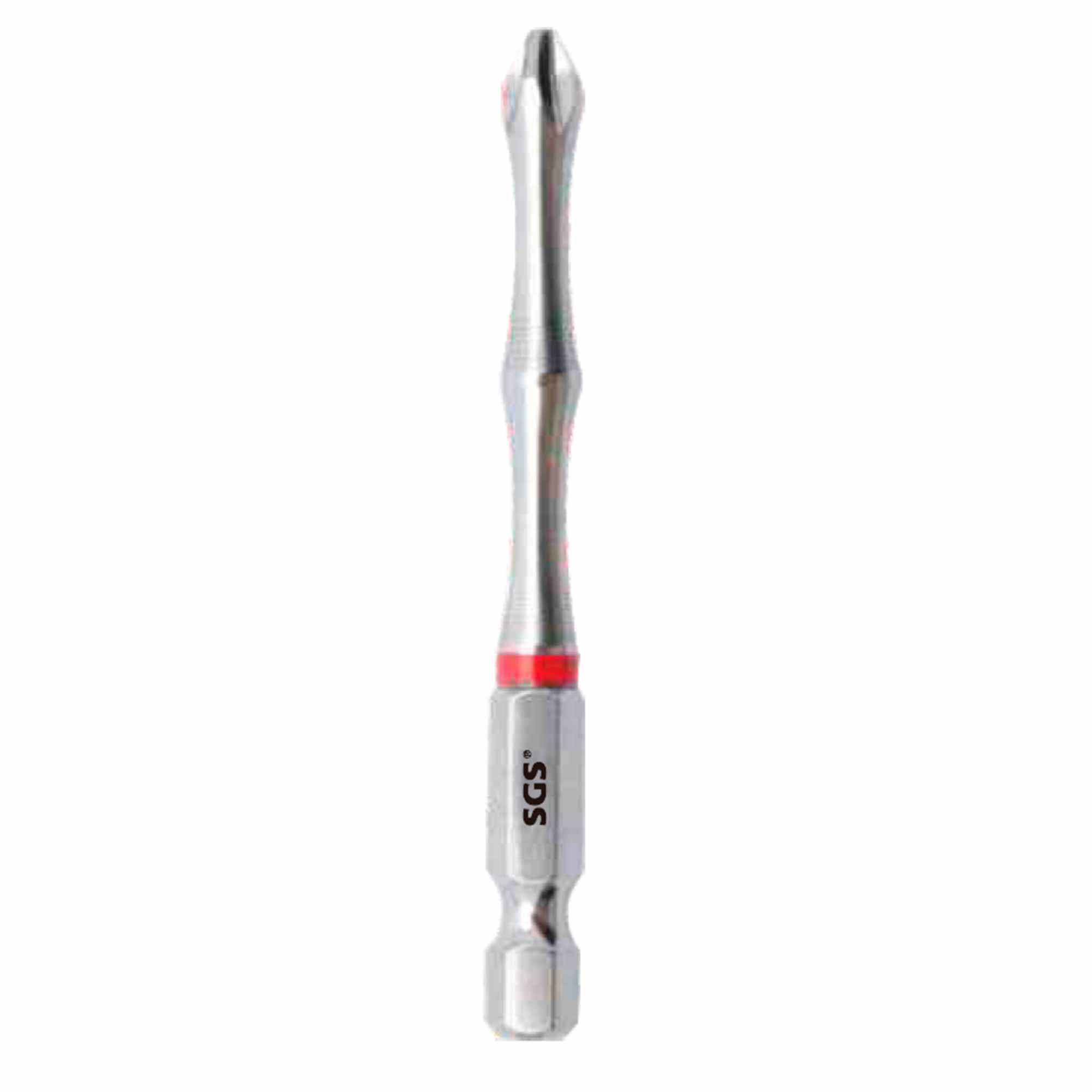 Бита TorsionX2 SGS PH2х150мм S2 1шт 63150-PH2-DT
