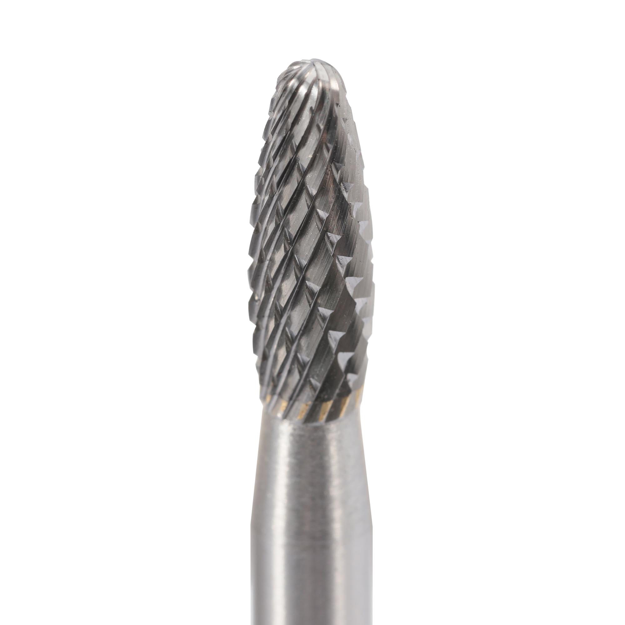 Бор-фреза твердосплавная H-Tools H(FLH) 6,0x13x43x6мм HM 116217HT