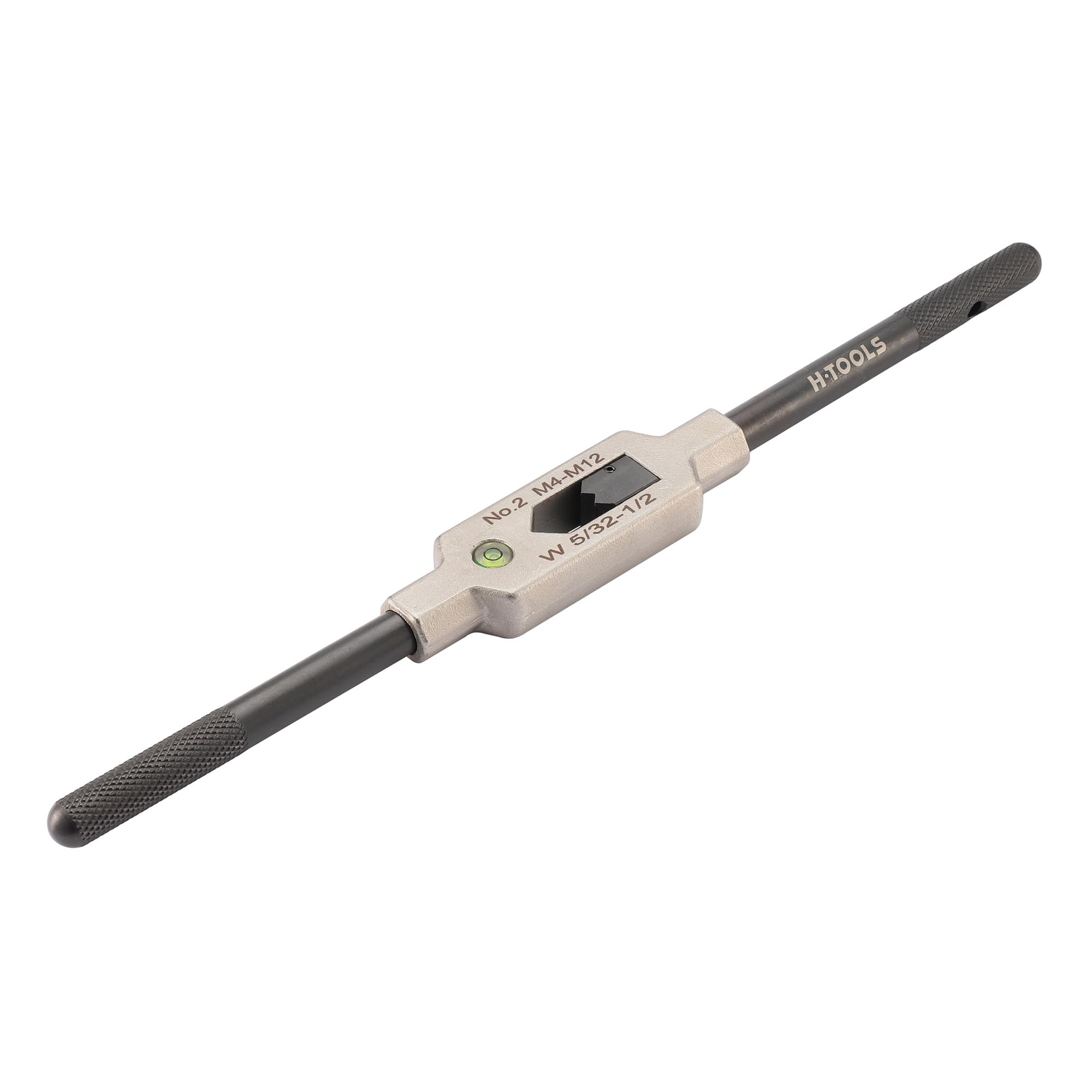 Метчикодержатель с уровнем H-Tools M4-M12 265мм DIN1814 INOX 08802050