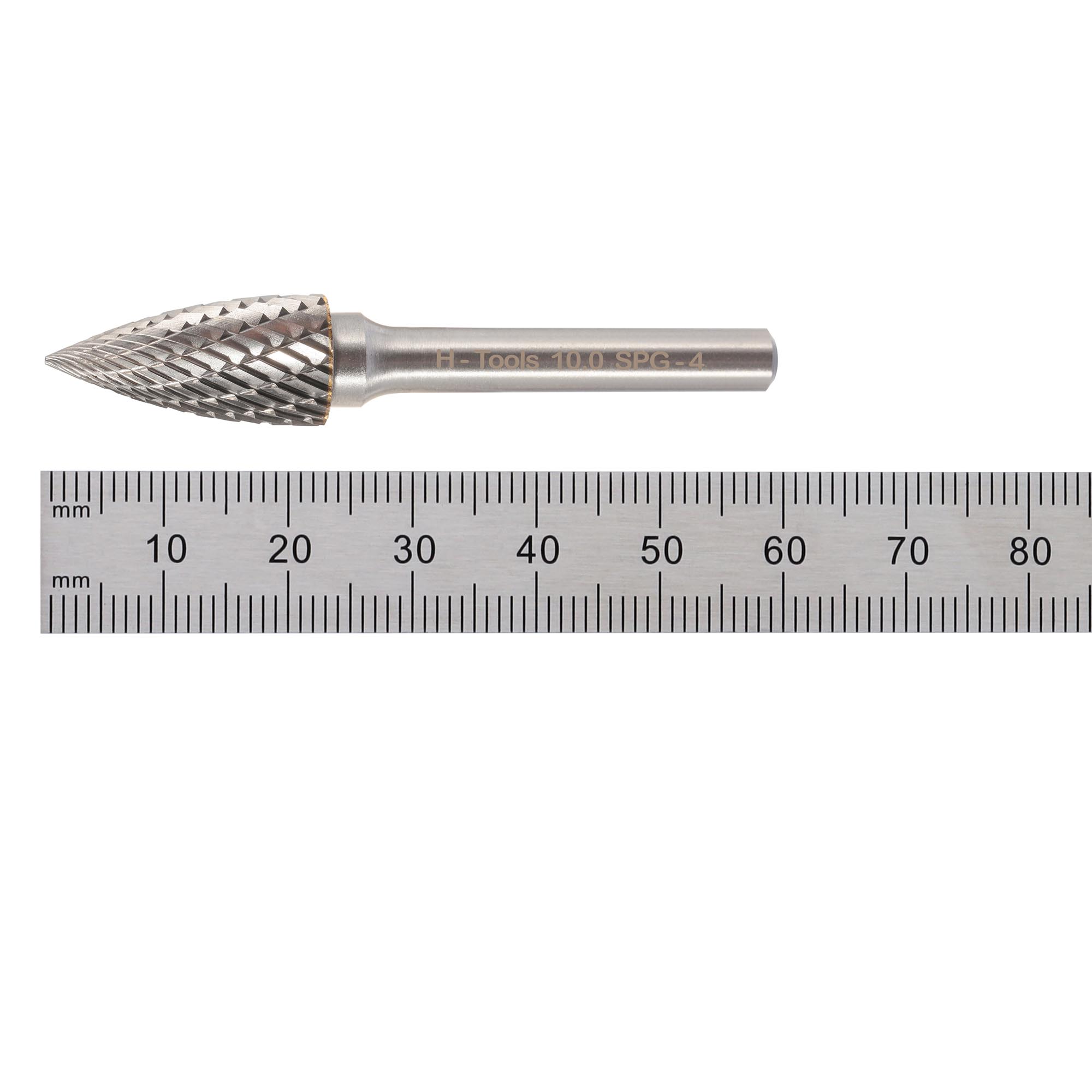Бор-фреза твердосплавная H-Tools G(SPG) 10,0x20x60x6мм HM 116027HT