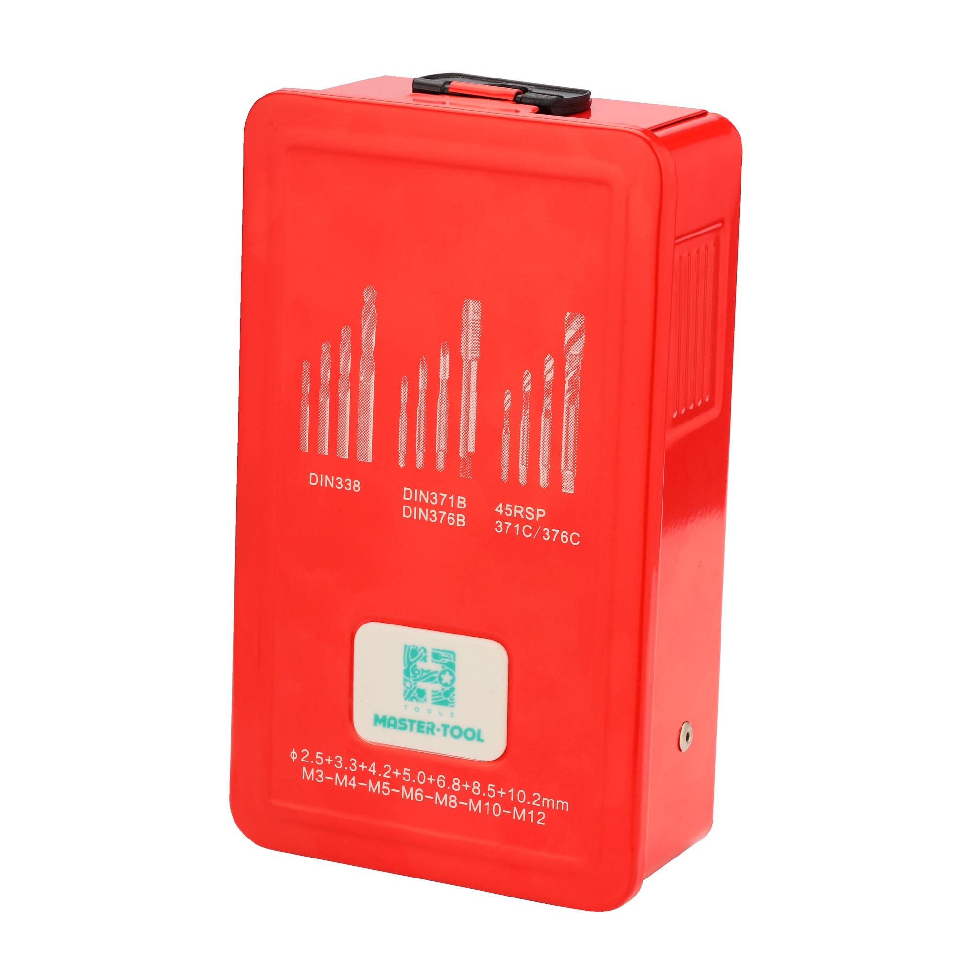 Набор машинных метчиков H-Tools M3-M12 HSSE-TiALN DIN371/376 21пр 245054FHT
