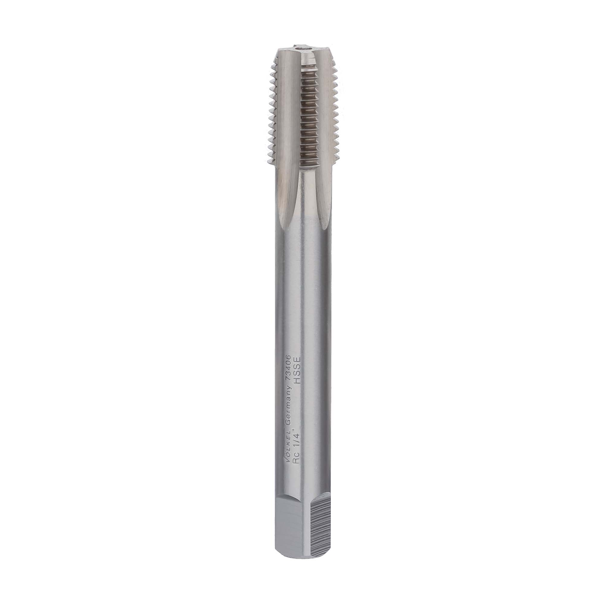 Метчик конический машинный Volkel HSSE Rc BSPT 1/4"-19 73406