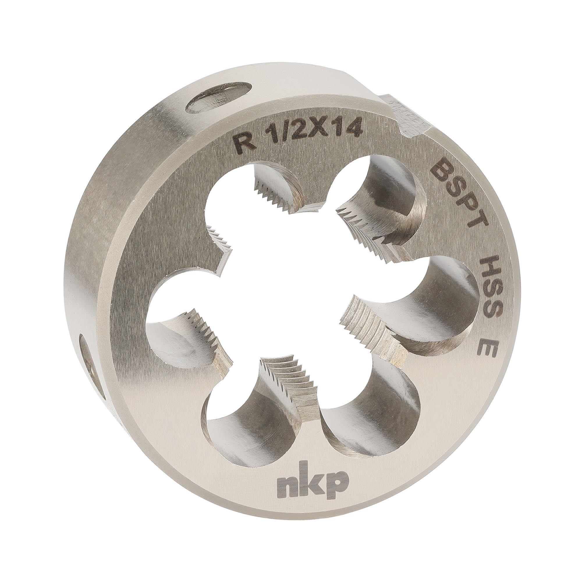 Плашка коническая NKP R 1/2"-14 HSSE DIN EN 24230 45x18мм 121001-N1-3431