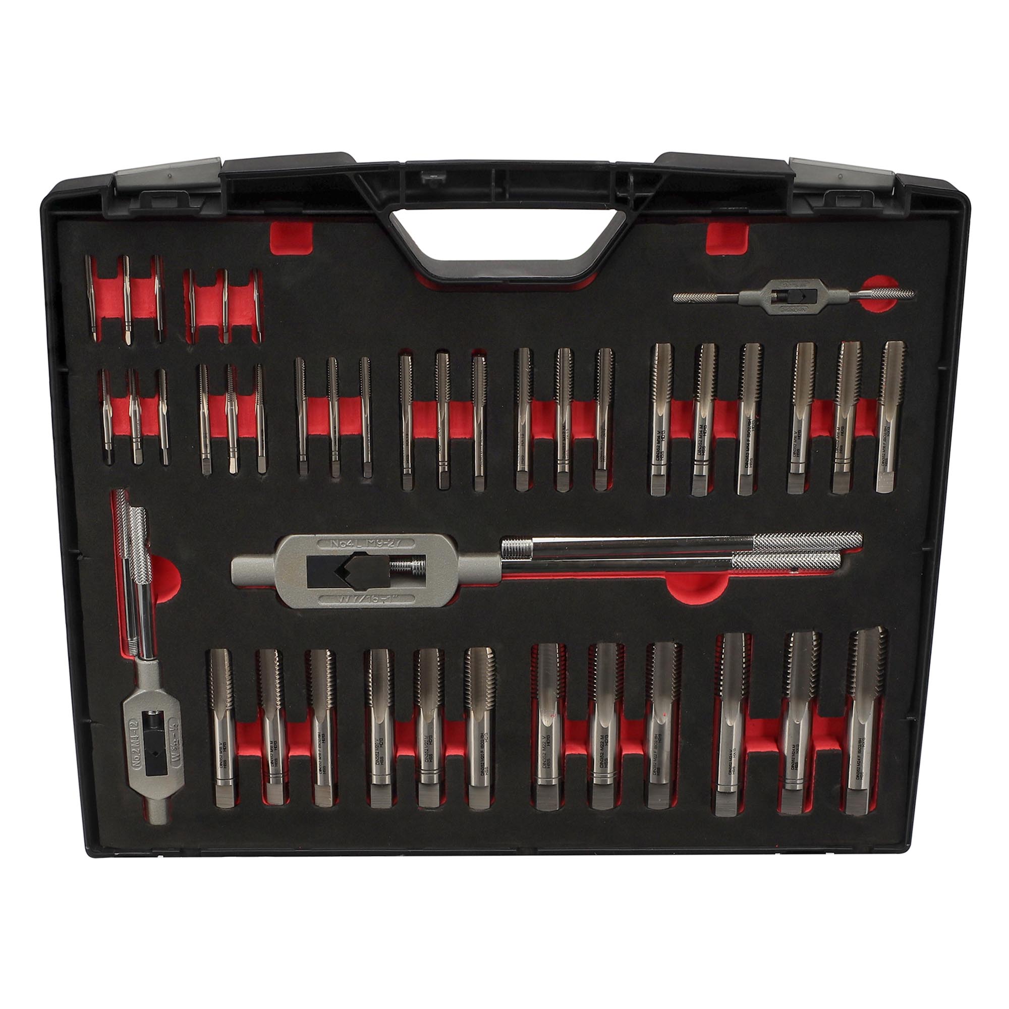 Набор метчиков и плашек H-Tools M3 -M24 HSS-G 64пр340240HT