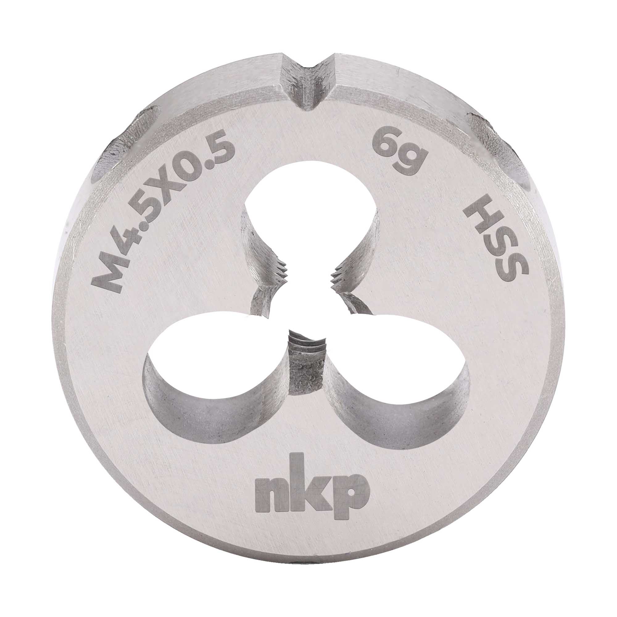 Плашка NKP М4,5х0,5 DINEN22568 HSS 6g 20х5мм 240046N