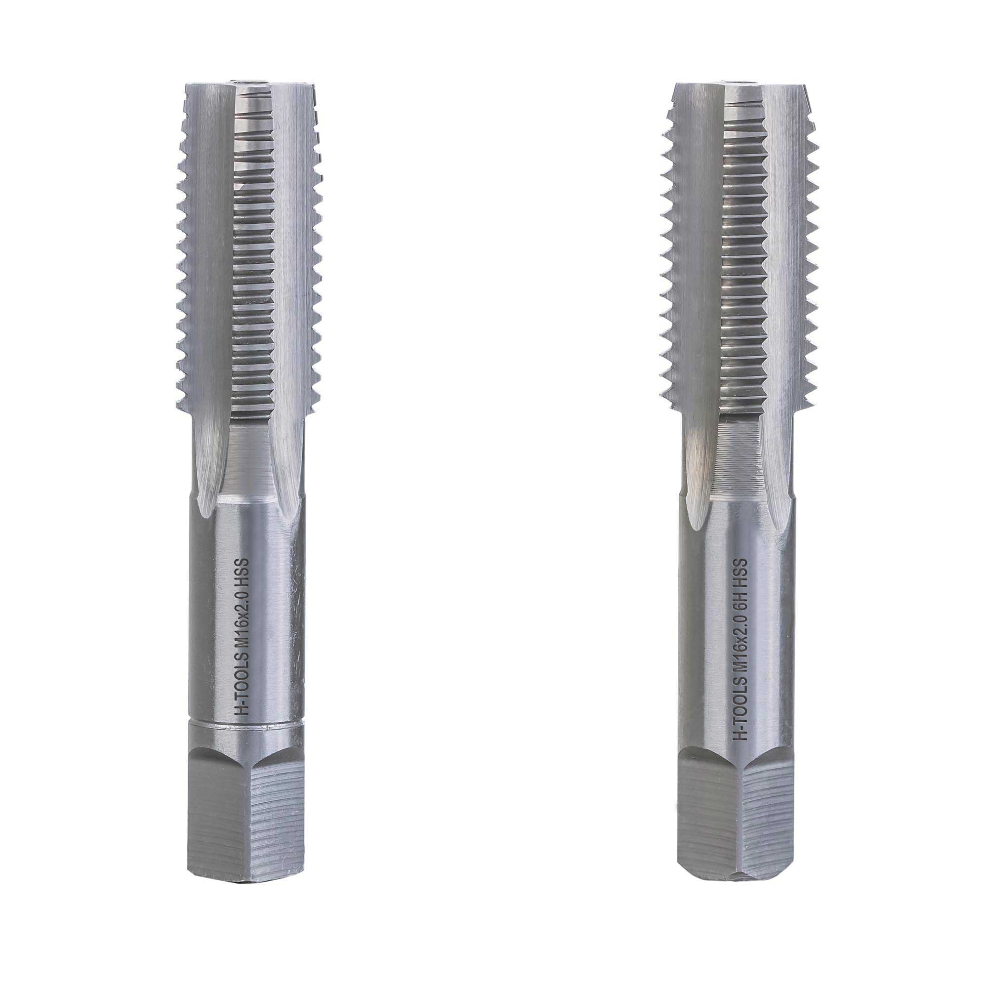 Набор метчиков 2шт H-Tools HSS-G DIN352 6h М16х2,0 230160TXHT-2