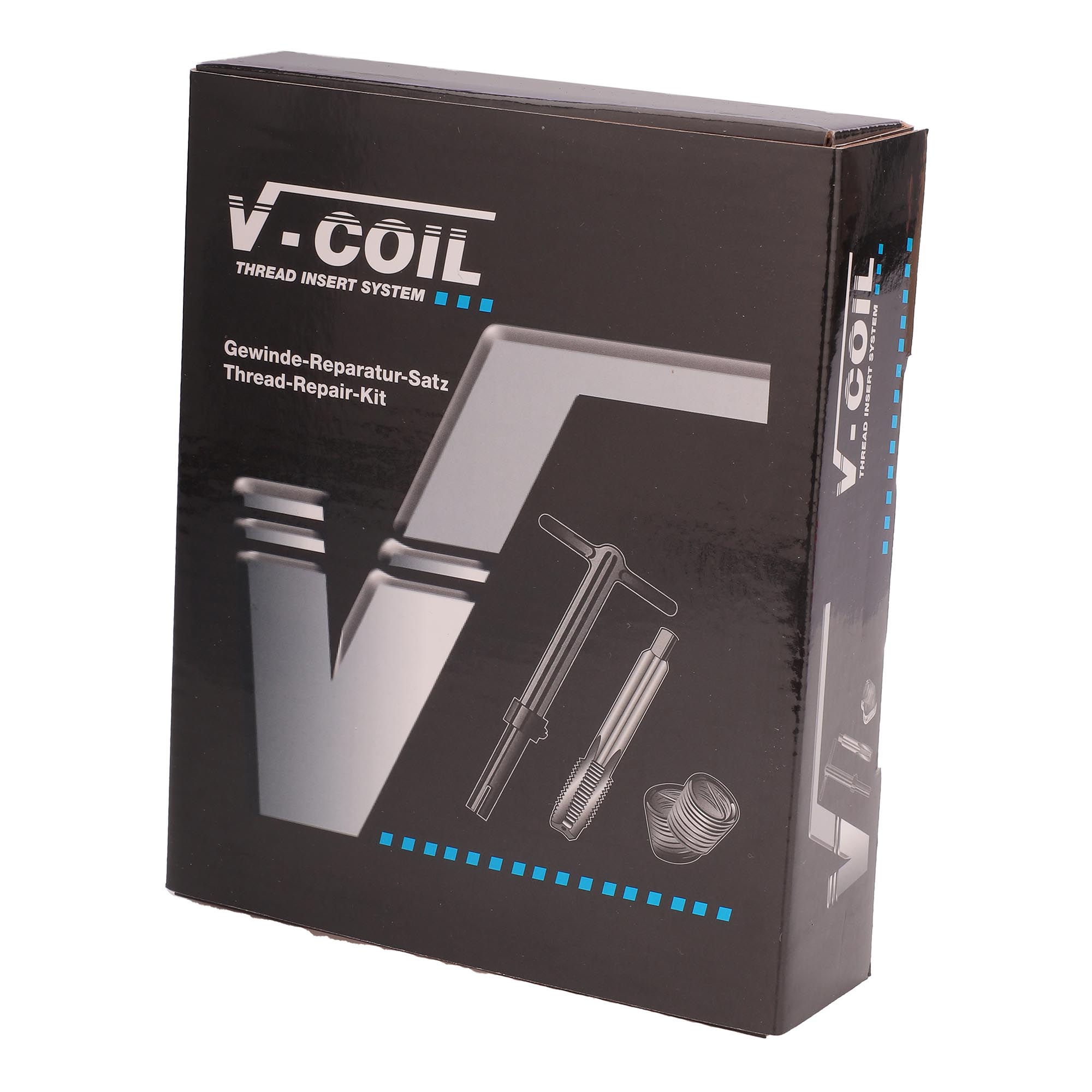 Набор для восстановления резьбы М20х2,5 7пр V-Coil Volkel 04037