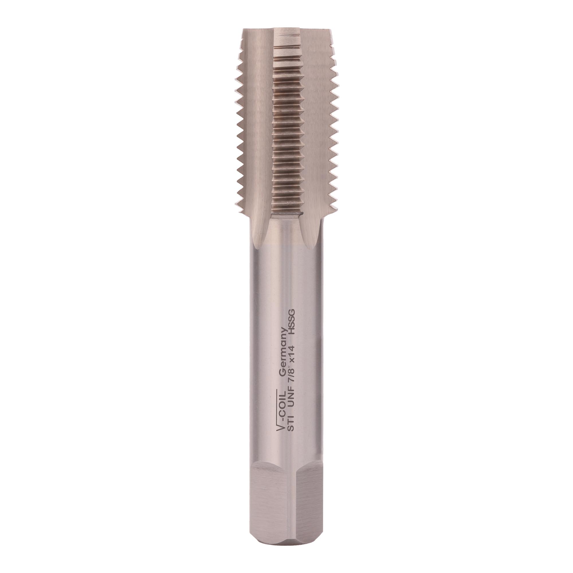 Метчик для резьбовой вставки Volkel HSS-G STI UNF 7/8"-14 03163