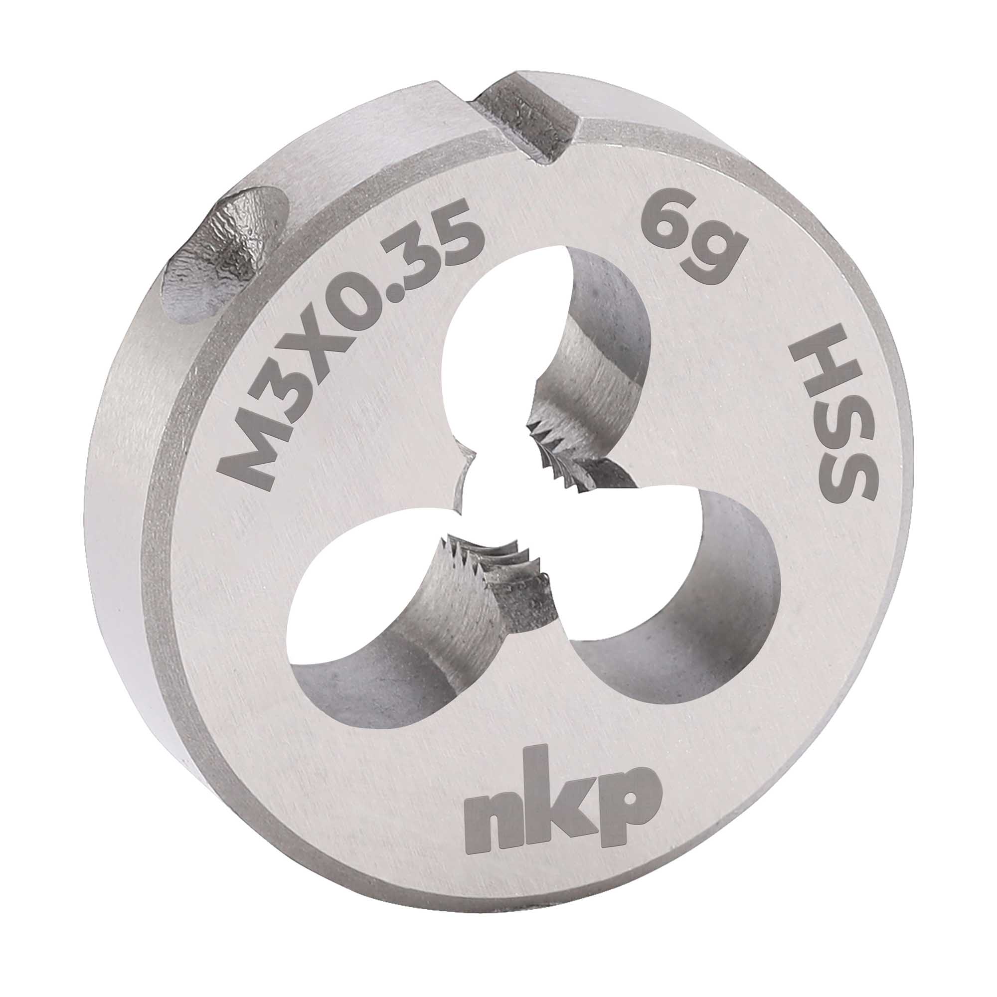 Плашка NKP М3х0,35 DINEN22568 HSS 6g 20х5мм 240031N
