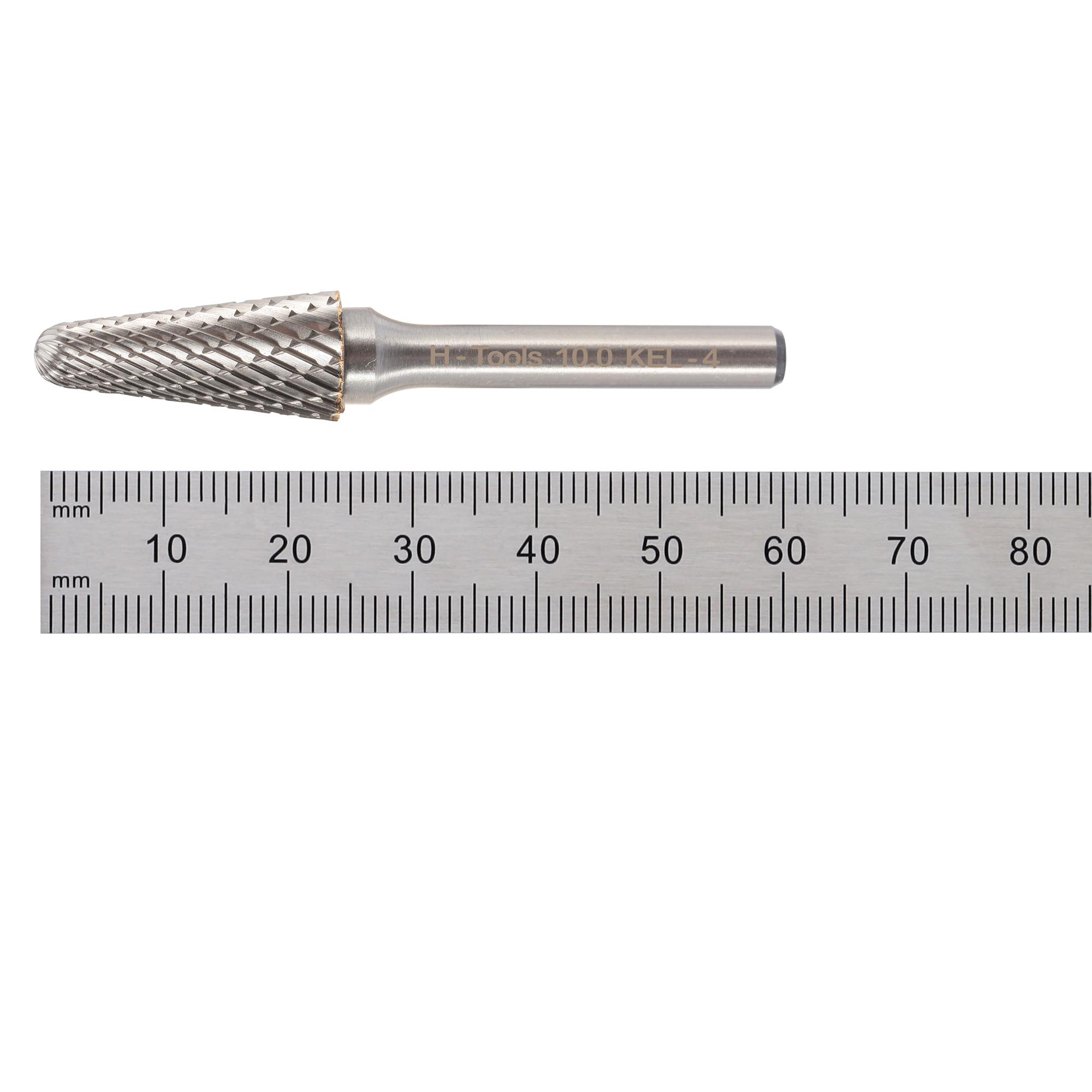 Бор-фреза твердосплавная H-Tools L(KEL) 10,0x20x60x6мм HM 116235HT