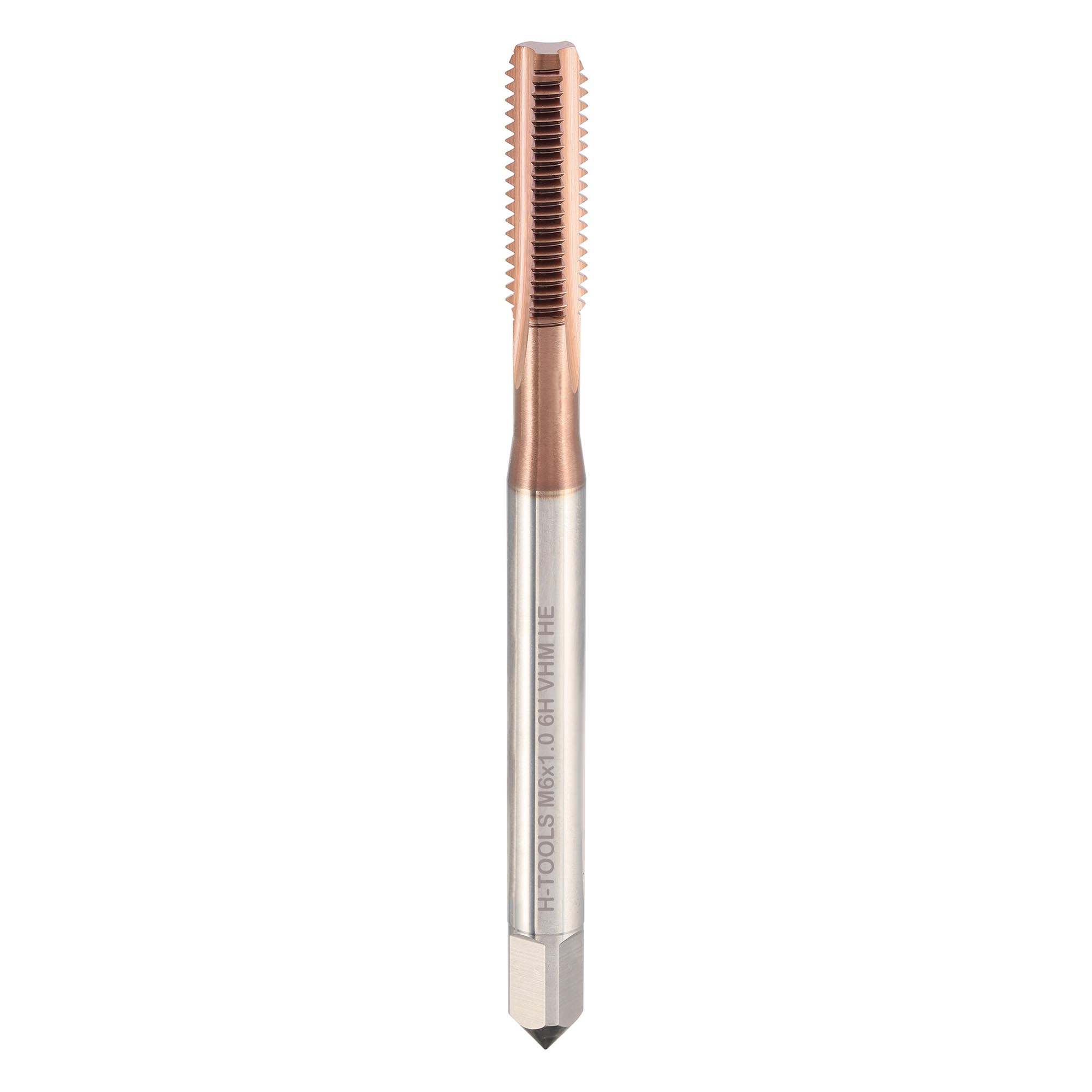 Метчик твердосплавный H-Tools М6х1,0 DIN371 VHM-HE HRC45 125F01-C9-0060