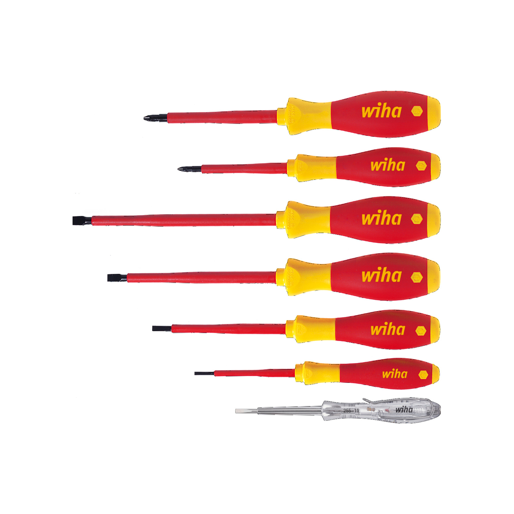 Набор отверток диэлектрических SoftFinish Electric 7пр Wiha 320N 00834