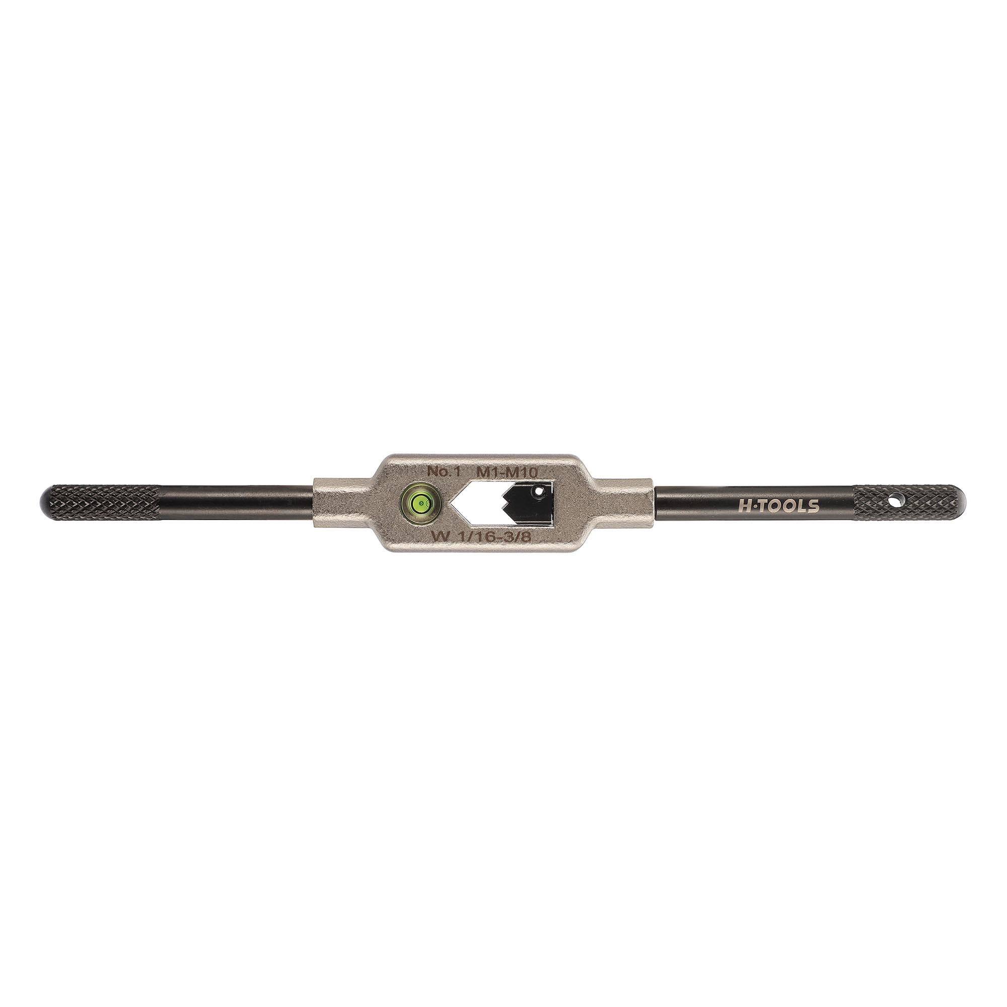 Метчикодержатель с уровнем H-Tools M1-M10 175мм DIN1814 INOX 08802030