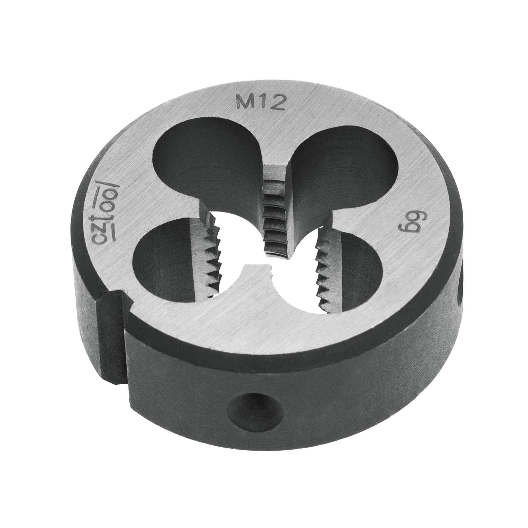 Плашка Bucovice Tools М12х1,75 115CrV3 DIN EN 22568 6g 38х14мм 210120BT