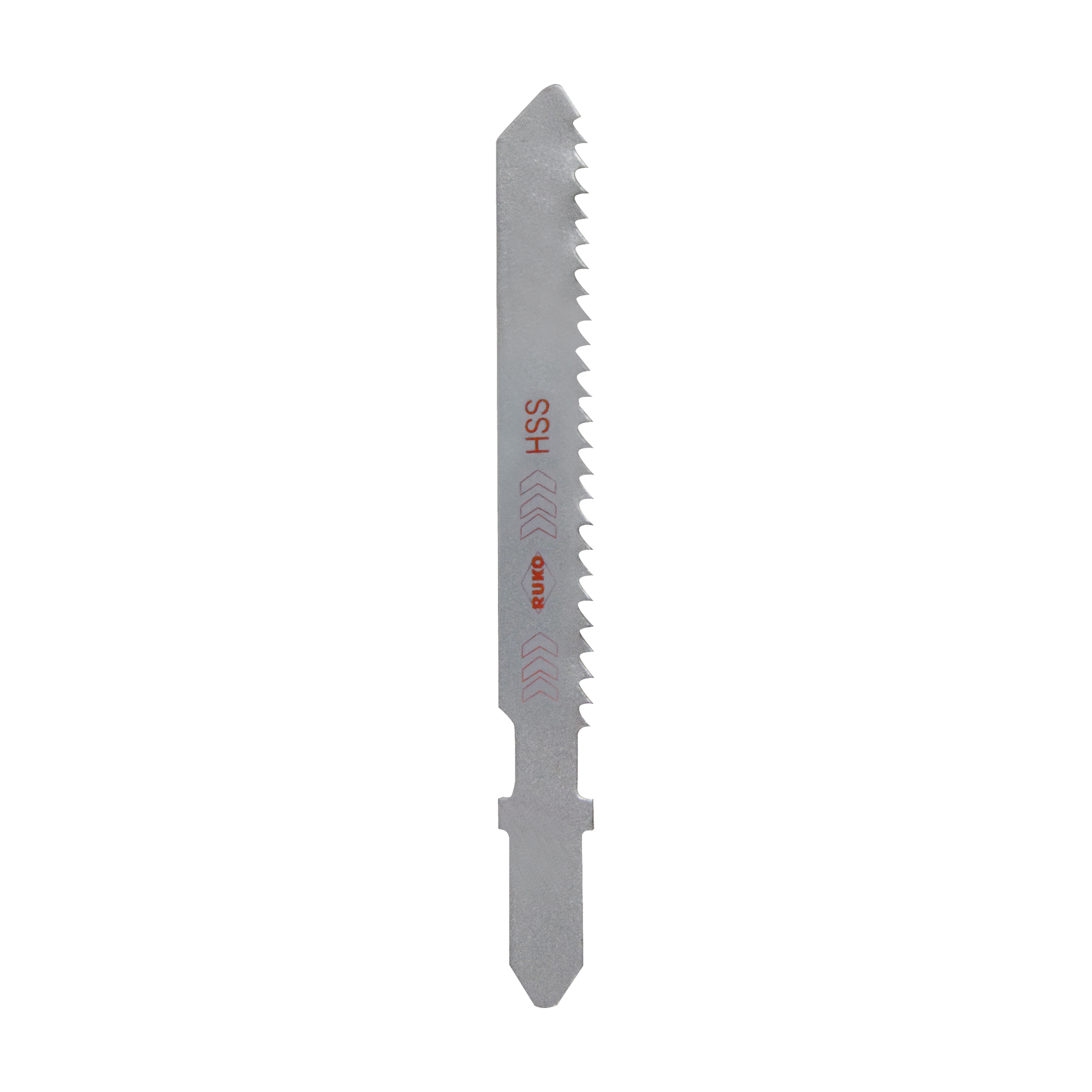 Пилка для лобзика T118B HSS 77мм 13Tpi 5шт Ruko 3218011