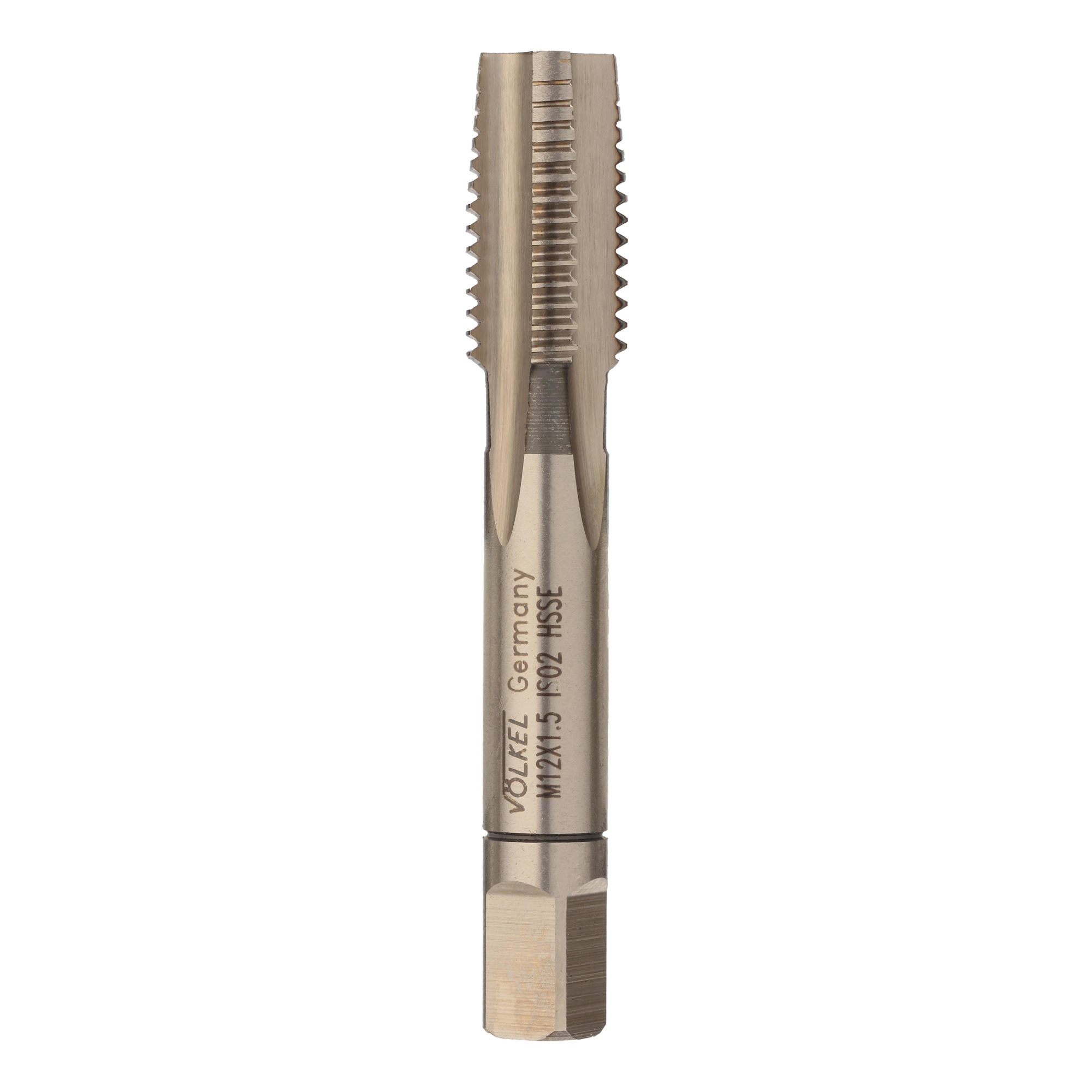 Метчик Volkel HSSE DIN2181 6h метрическая резьба М12х1,5 №1 56348-1