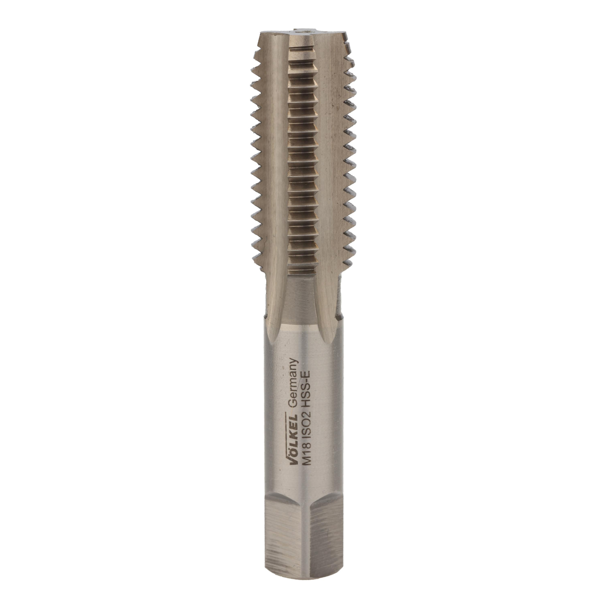 Метчик Volkel HSSE DIN352 6h метрическая резьба М18х2,5 №3 57362-3