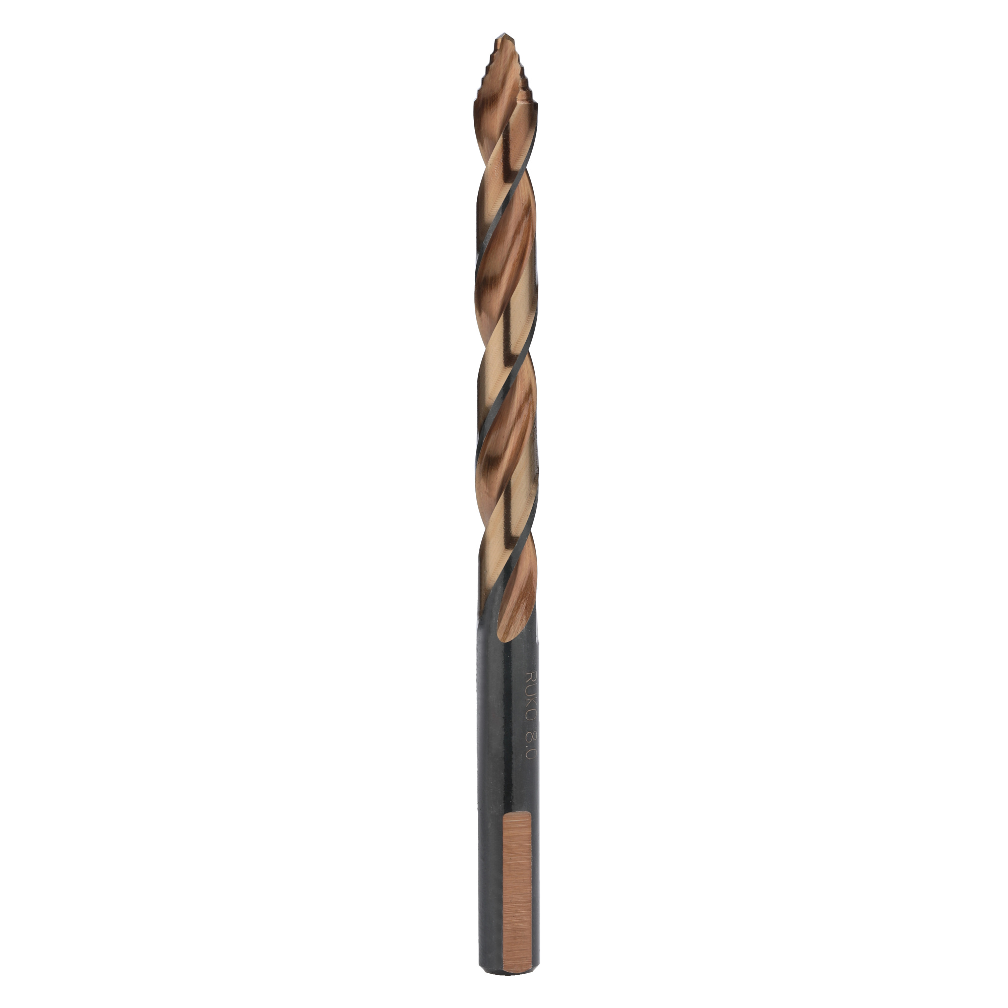 Сверло по металлу FlowSTEP Ruko 1x34/12мм DIN338 HSSE-Co5 VA h8 5xD 118° 259010E