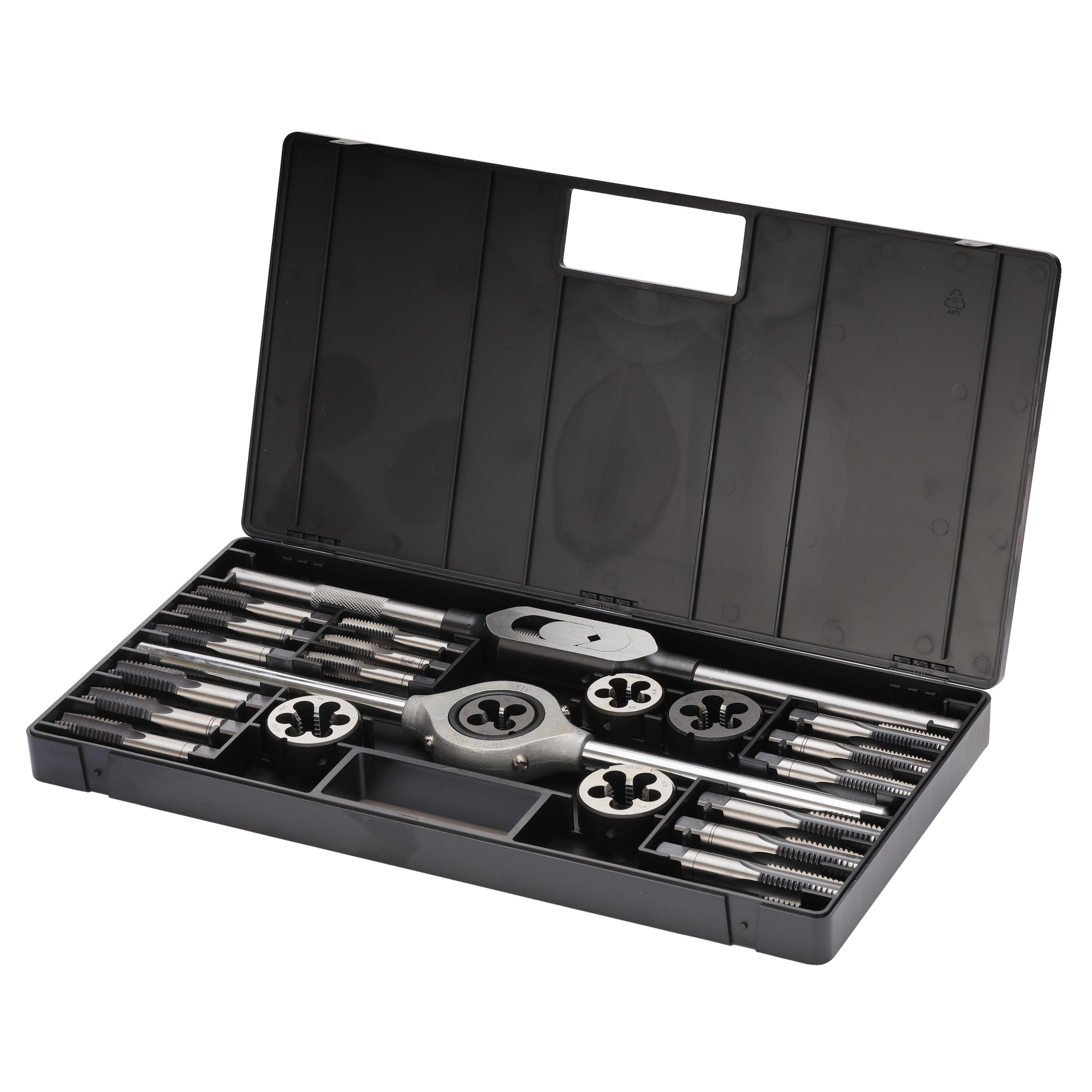 Набор метчиков и плашек Bucovice Tools M12-M20 115CrV3 23пр 310200
