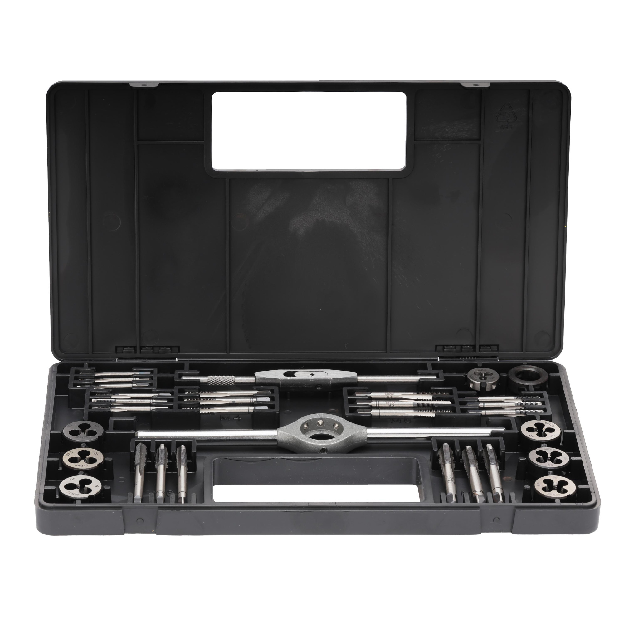 Набор метчиков и плашек Bucovice Tools M2,5-M7 115CrV3 31пр 310070