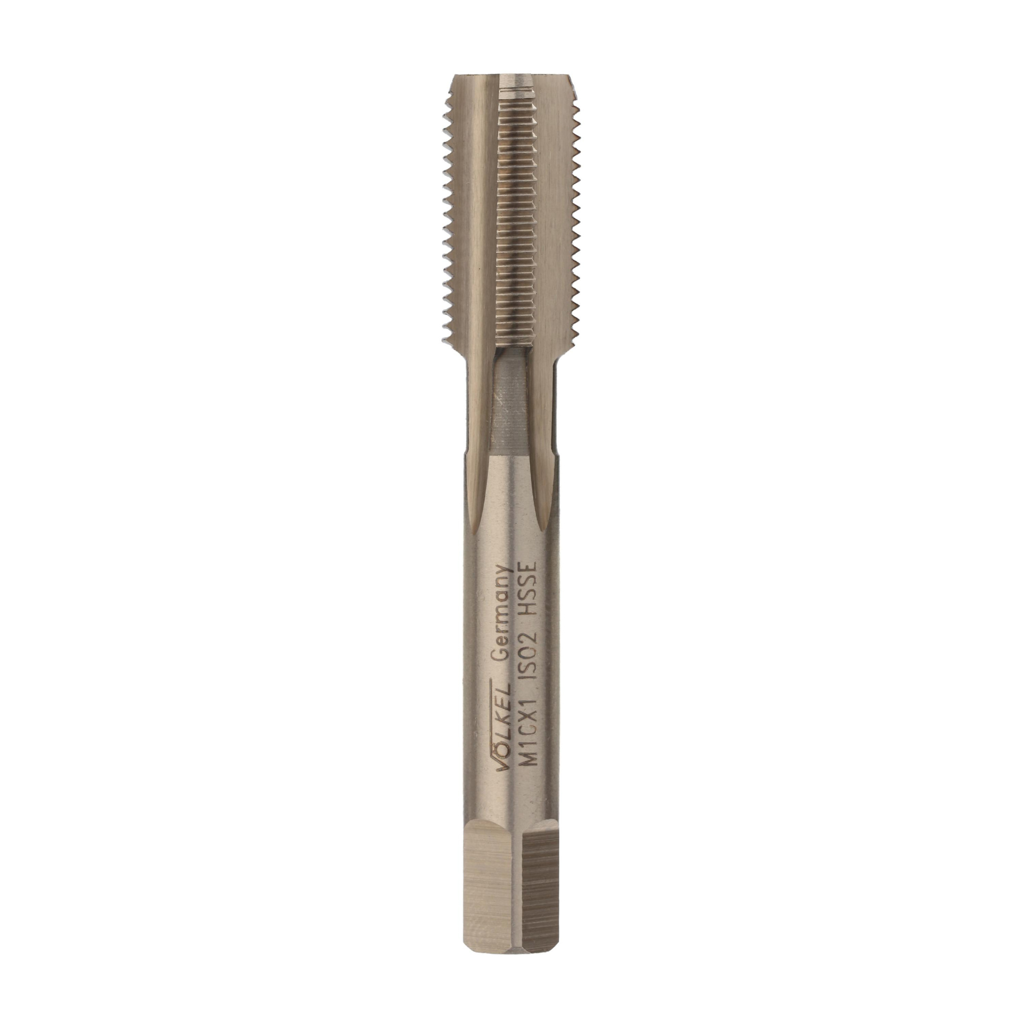 Метчик Volkel HSSE DIN2181 6h метрическая резьба М10х1,0 №3 56336-2